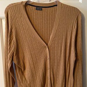 Tommy Hilfiger Tan Cardigan Size XXL